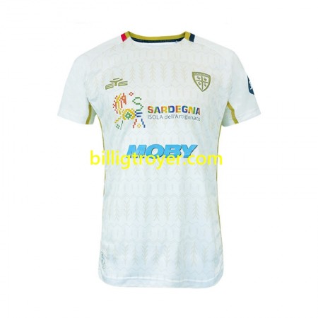 Billige Fotballdrakter Cagliari Bortedraktsett 2024/25 Kortermet